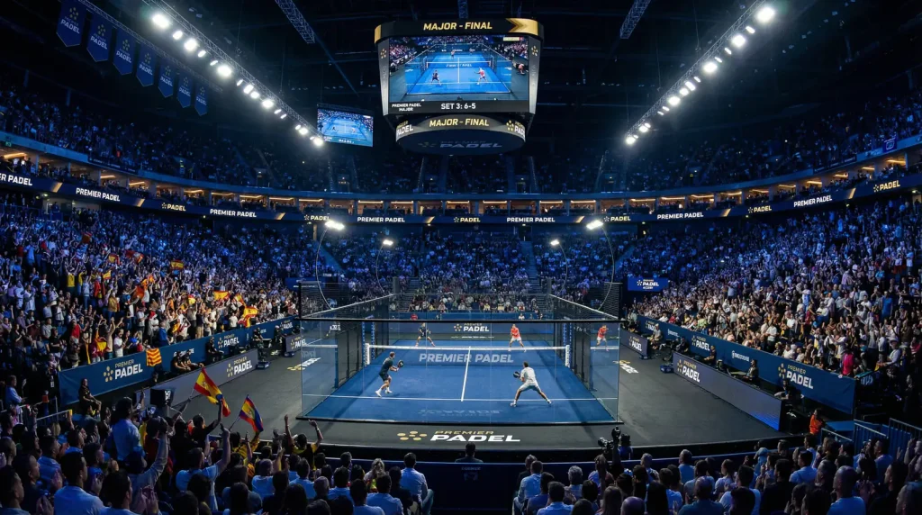Apuestas en torneos Major de Premier Padel