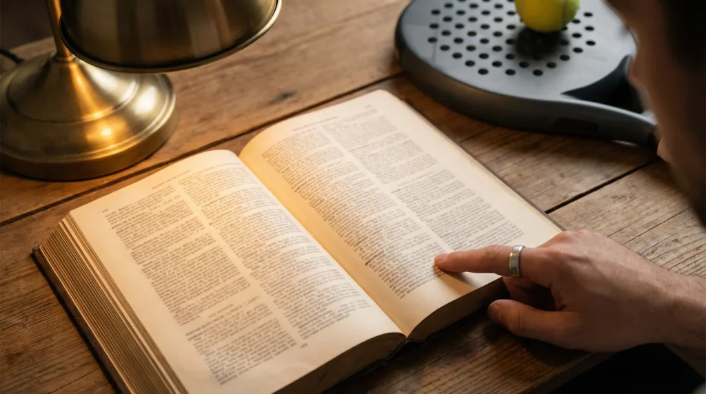 Glosario de términos clave en apuestas de pádel