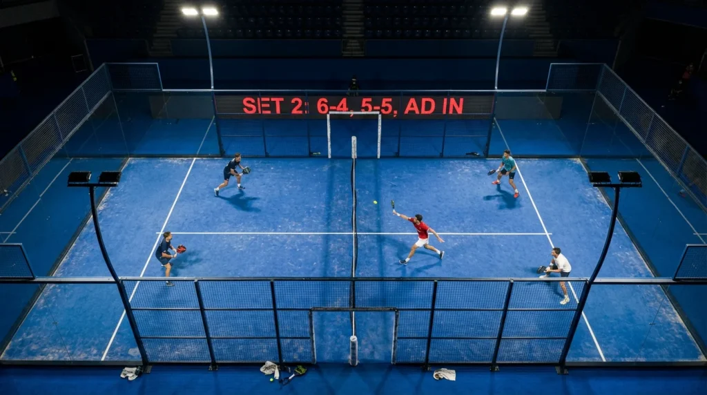 Apuestas over under de juegos en pádel