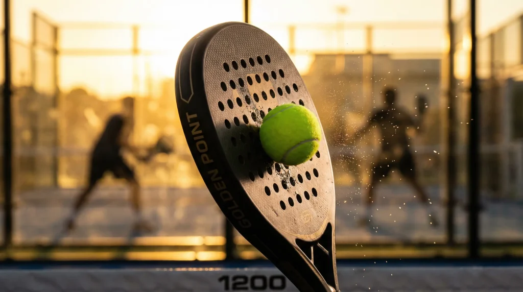 Punto de oro golden point en apuestas de pádel